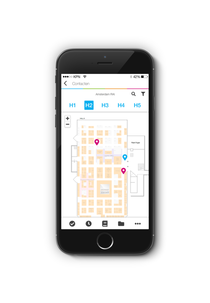 app for indoor positioning and navigation for cleaners