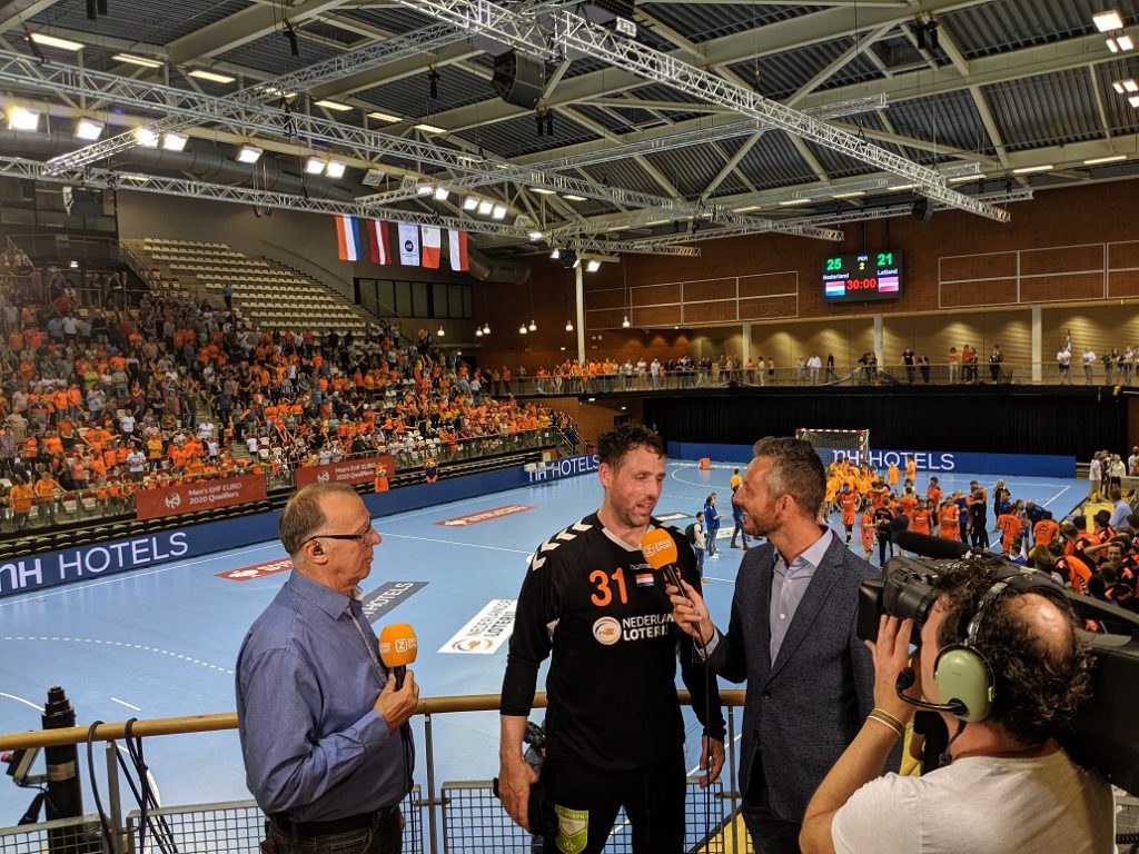 Gerrie Eijlers spreekt bij Ziggo Sport direct na de wedstrijd